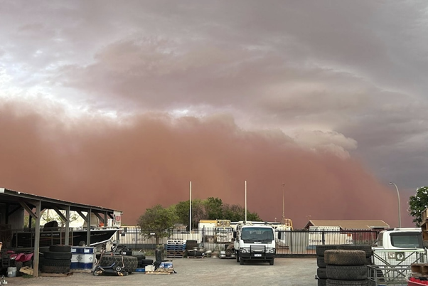 Dust storm